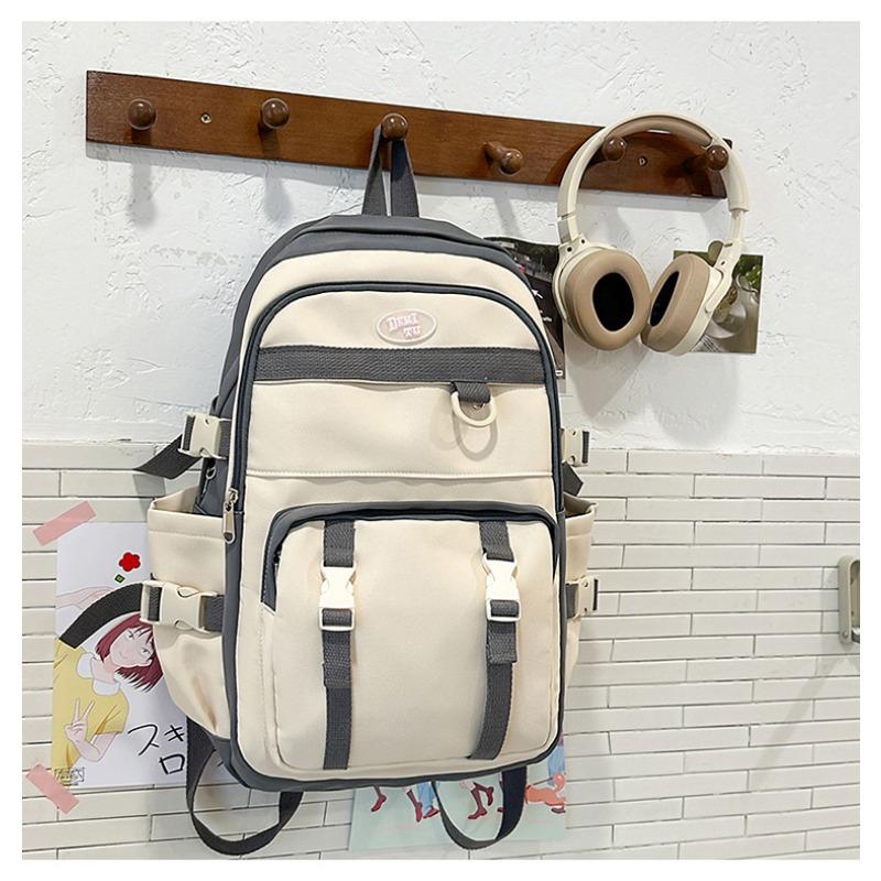 

Schoolbag Girl Junior High School Students High School Birthday Department Joker Large capacity College Backpack Girl Ins Cute Backpack .