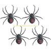 92MF Halloween Funny Scary Realistic Spiders Refrigerator Magnets Ornament For Adults