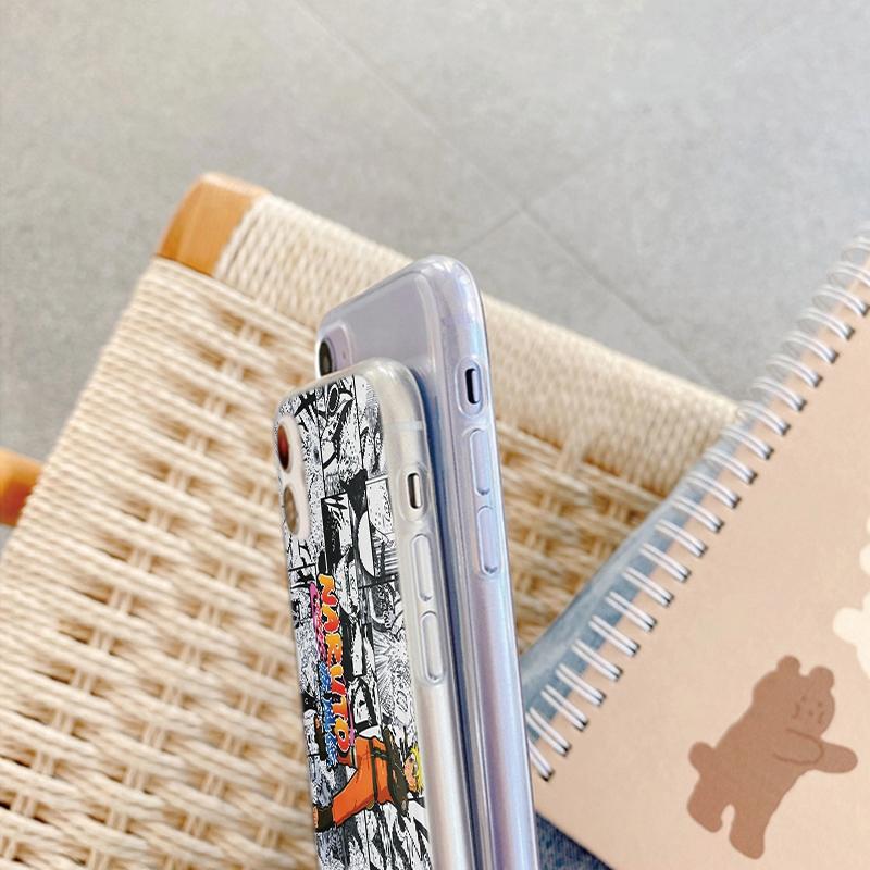 Husă din silicon moale și transparentă Fashion Anime pentru Xiaomi Redmi Note 13 14T 15 Samsung A55 A35 M35 S24 iPhone Huawei Honor Camera de protecție antișoc