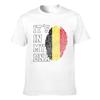Belgien Flagge Belgier Landkarte ES IST IN MEINER DNA Herren Damen T-Shirt Jungen T-Shirts T-Shirt Hip Hop T-Shirts XS5XL 100% Baumwolle