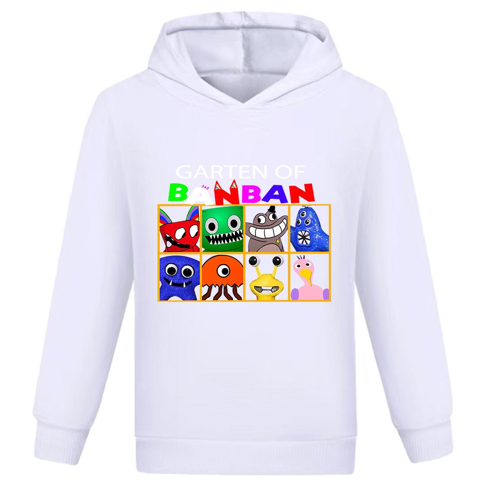 Garten Of BanBan Hoodies Kids Clothes Pullover Banban Garden Children Hoody Sweatshirt Boys Girls Hoodie Streetwear Autumn