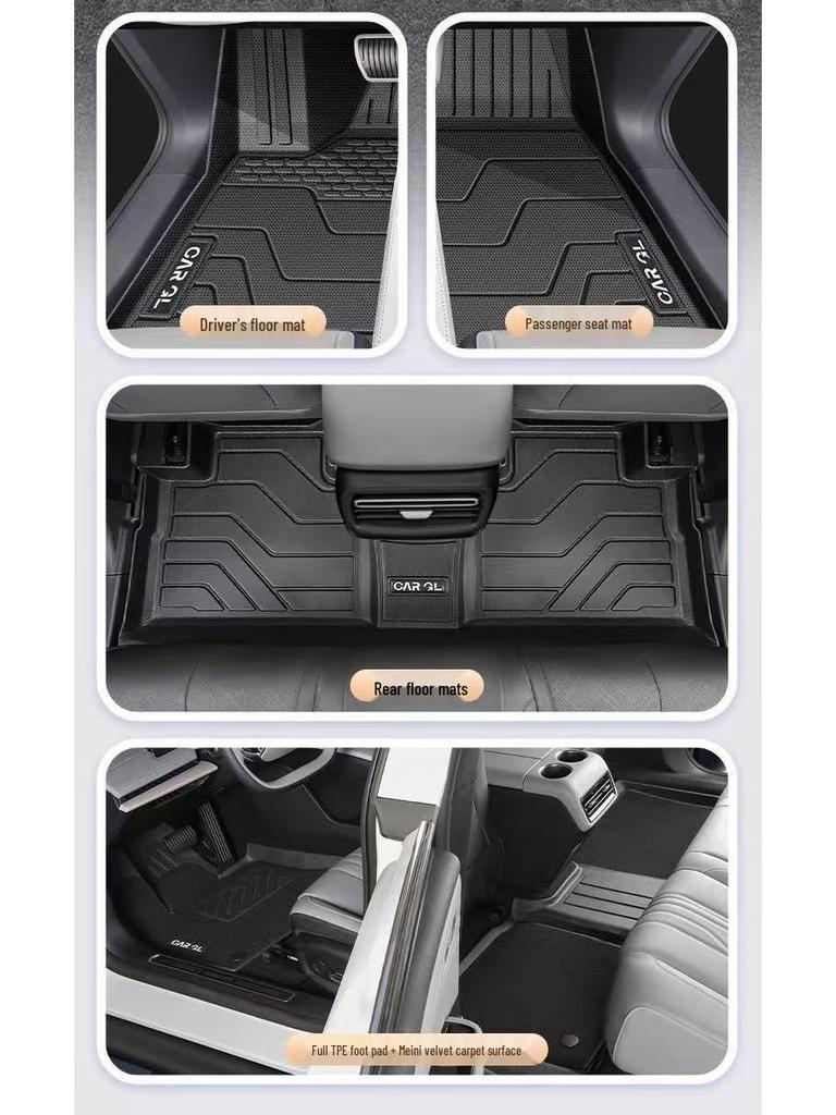 Changan X5 PLUS Bumper TPE Odorless Floor Mats (2024-2026 Models)