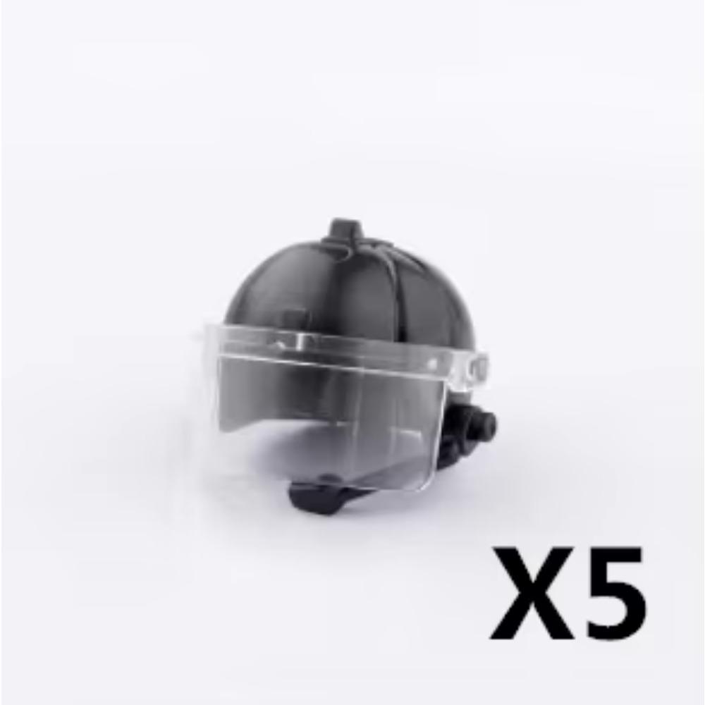 Military MOC Figure Building Blocks Explosion Proof Helmet Hat Gas Mask Kit SWAT Goggle Vest Belt Headset DIY Toy Gift K001