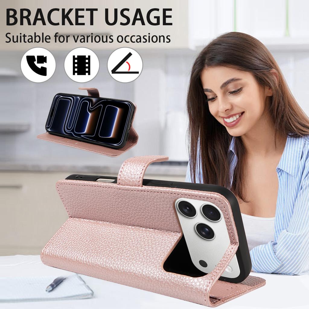 PU Leather Phone Case for IPhone17 16 15 14 13 12 11 8 7 Pro Max Plus Mini E Air Drop-proof Card Slot Magnetic Protection Cover
