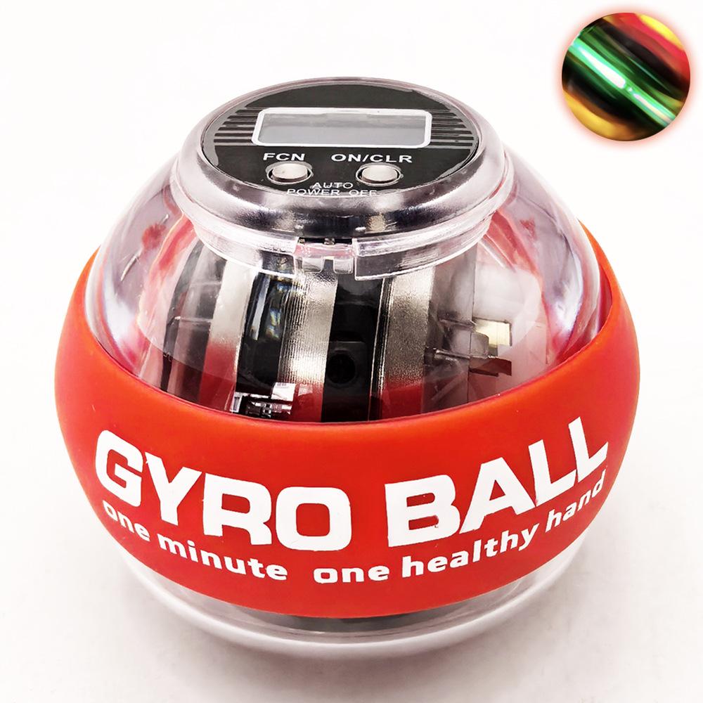 Reisbo Samoosvětlovací zápěstní gyroskop pro fitness a posilování zápěstí