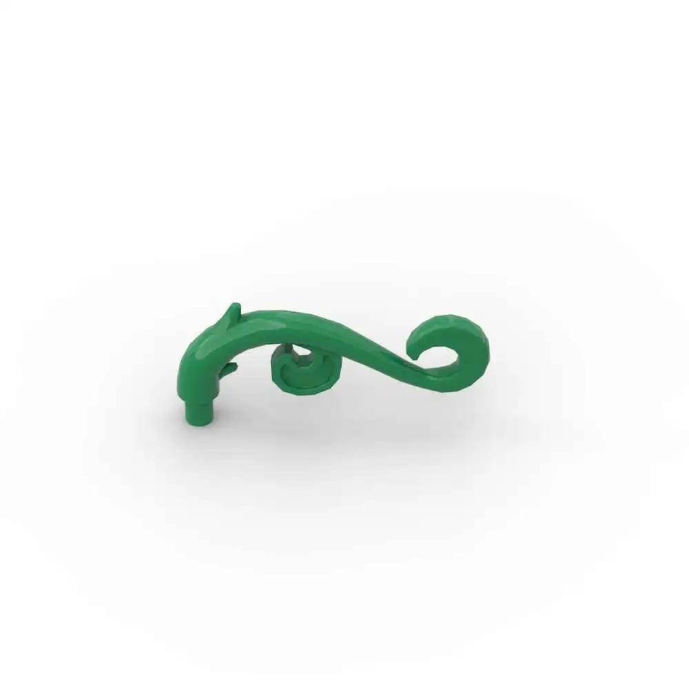 

MOC 10PCS 28870 Plant Stem Building Blocks Curved Thorns With Bar Component Bricks DO-IT-YOURSELF Assemble Particle Children Birthday Present