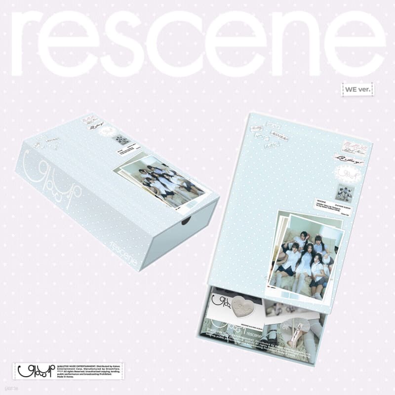 

RESCENE - 2nd Mini Album: Glow Up [WE VER.]