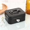 New creative portable piggy bank storage box, small piggy bank with key storage box change