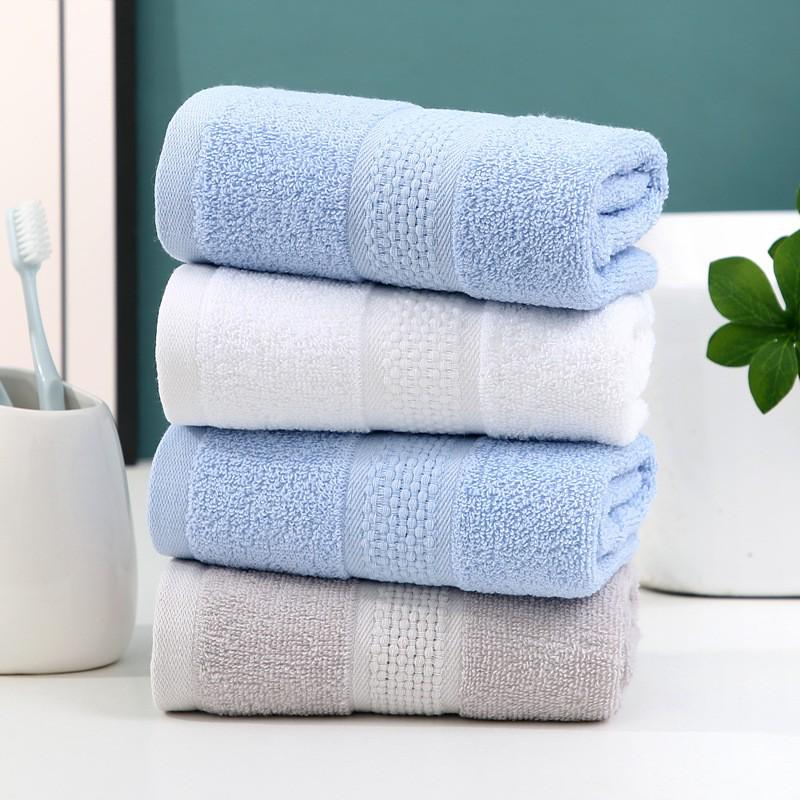 Sai Luo Pure Cotton Jacquard Towel - Soft, Absorbent, Ideal for Face Washing and Gifts