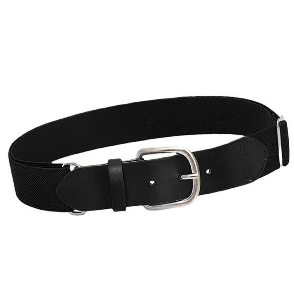Baseball Belt Softball Belt Adjustable Unisex Waist Band Fine Workmanship White