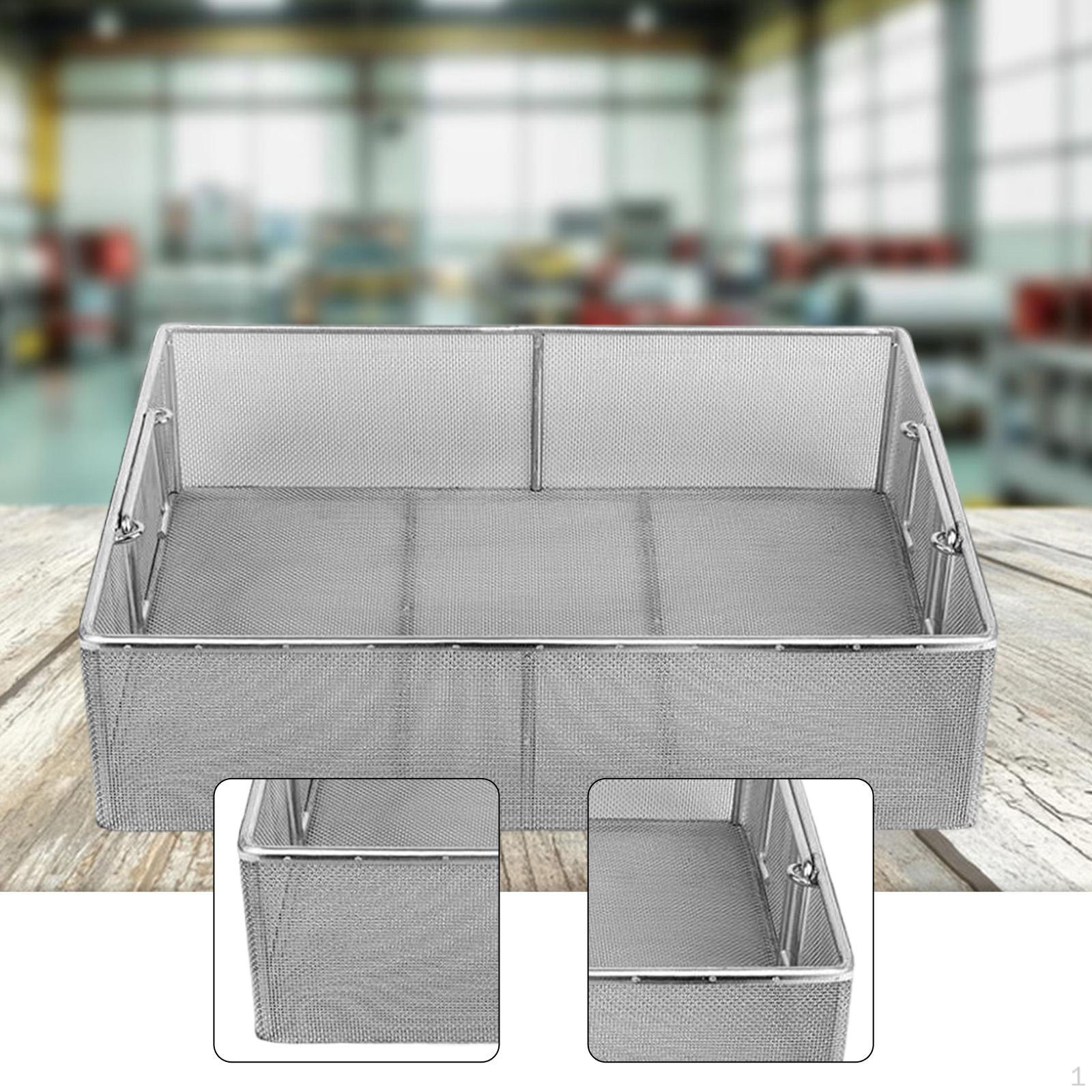

Cleaner Basket for Small Part 304 Stainless Steel,Vibration L