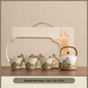 Ru Kiln Landscape Ceramic Tea Gift Set