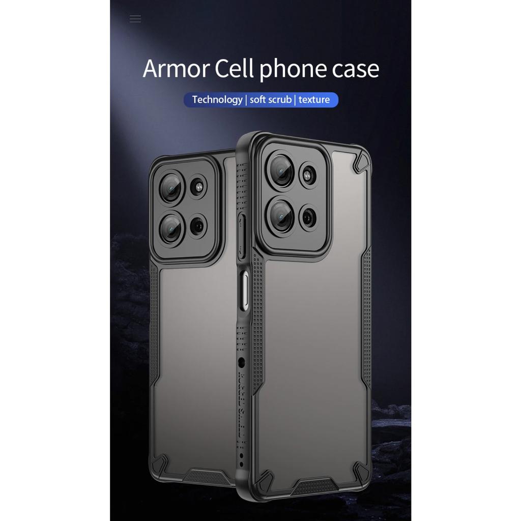 Shockproof Four Corner Anti Drop Lens Protective Cover Suitable for Motorola Moto G75