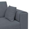 3 Piece Sofa In Dark Grey 250 X 188 X 76 Cm Velvet