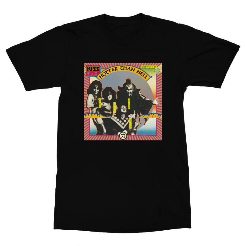 Винтажная футболка Kiss Горячее Ада Все размеры от S до 5XL IL808 Унисекс XXXL