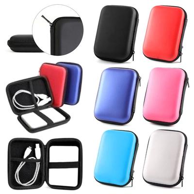 Organizer Pouch Case Carry Storage Box Earphone Bag Hard Drive Disk Case 2.5" External HDD SSD Box