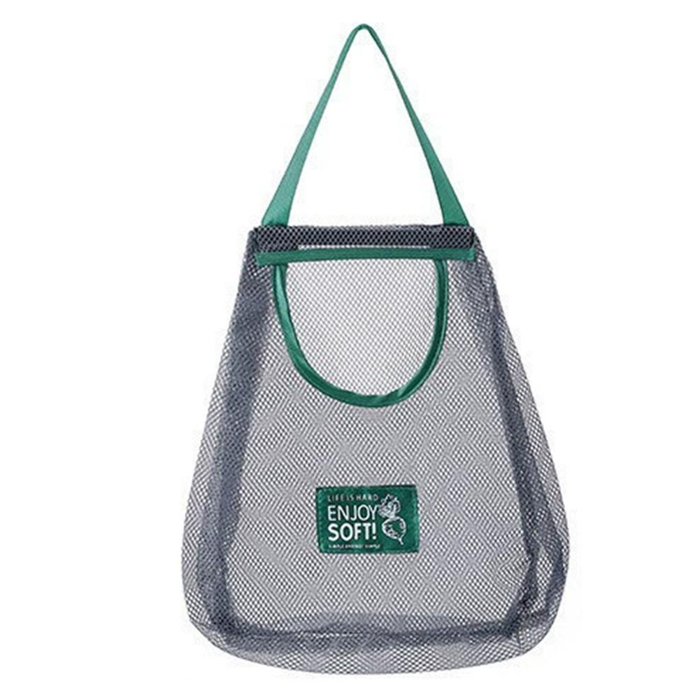

2025 Reusable Storage Bags Kitchen Hanging Mesh Bag Home Fruit And Vegetable Storage Net Bag For Ginger Garlic Potatoes Onions
