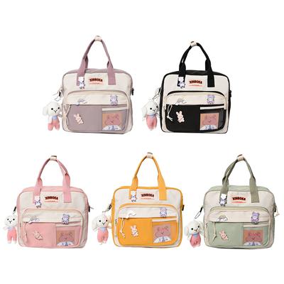 Kawaii Shoulder Backpack Japanese Student Badges Schoolbag Crossbody Bag ARI