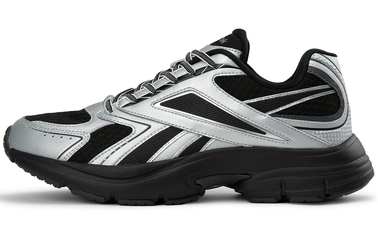 Кроссовки Reebok Низкие для бега Унисекс Черный Серебристый 24FRC915U1GG8 39