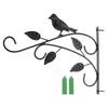 Black Garden Plant Hanger Hook Iron Flower Pot Hook Holder Durable Wall Mounted Plant Hanger