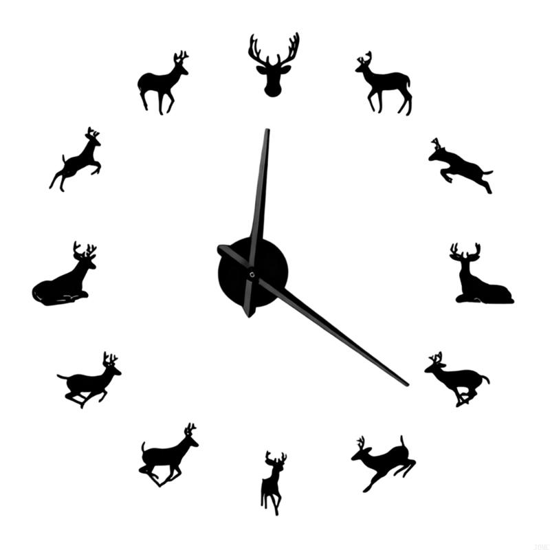 Настенные часы своими руками, бесшумные, без тиканья, современные, на батарейках J0MC