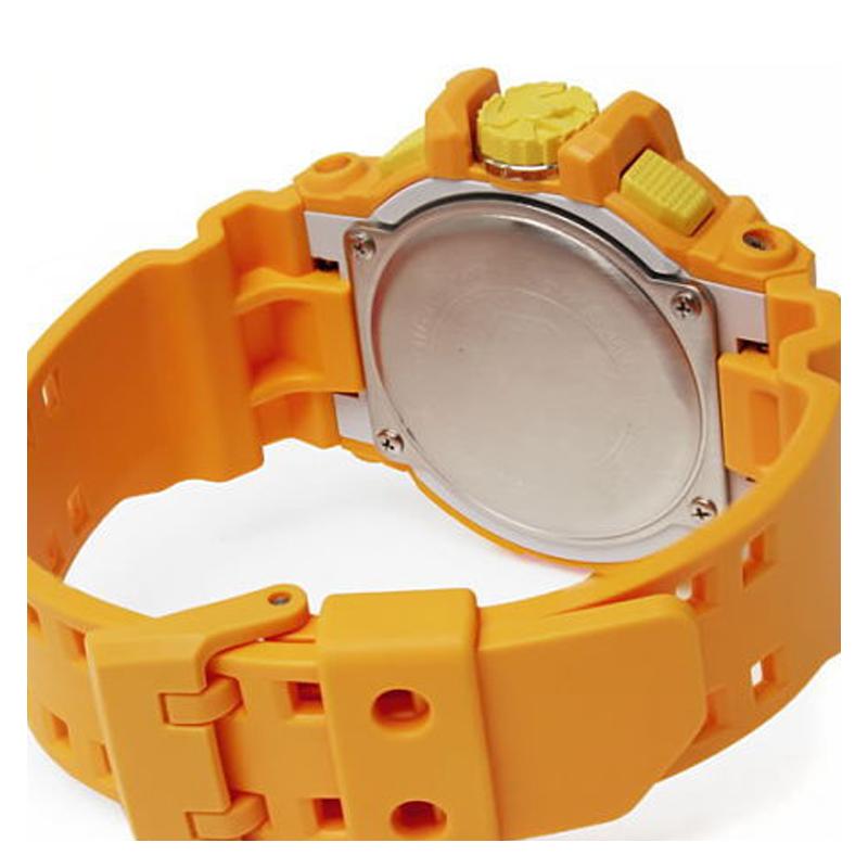 Casio LCD/İğne Çift Ekran Serisi GA-400 Modaya Uygun ve Canlı Sokak Klasik İğne Çift Ekran Su Geçirmez Kuvars Mekanizma Reçine GA-400A-9A