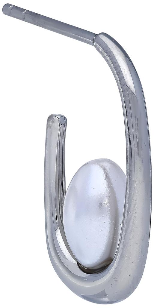 Skagen Women's Shell Pearl Hoop Earrings, SKJ1797040