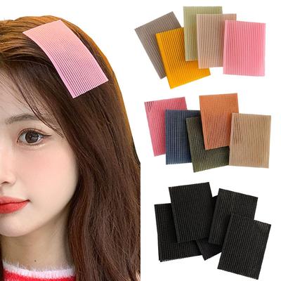 10Pcs Colorful Bangs Hair Stickers Traceless Velcro Shredded Hair Stickers Simple And Stylish Hair Stickers
