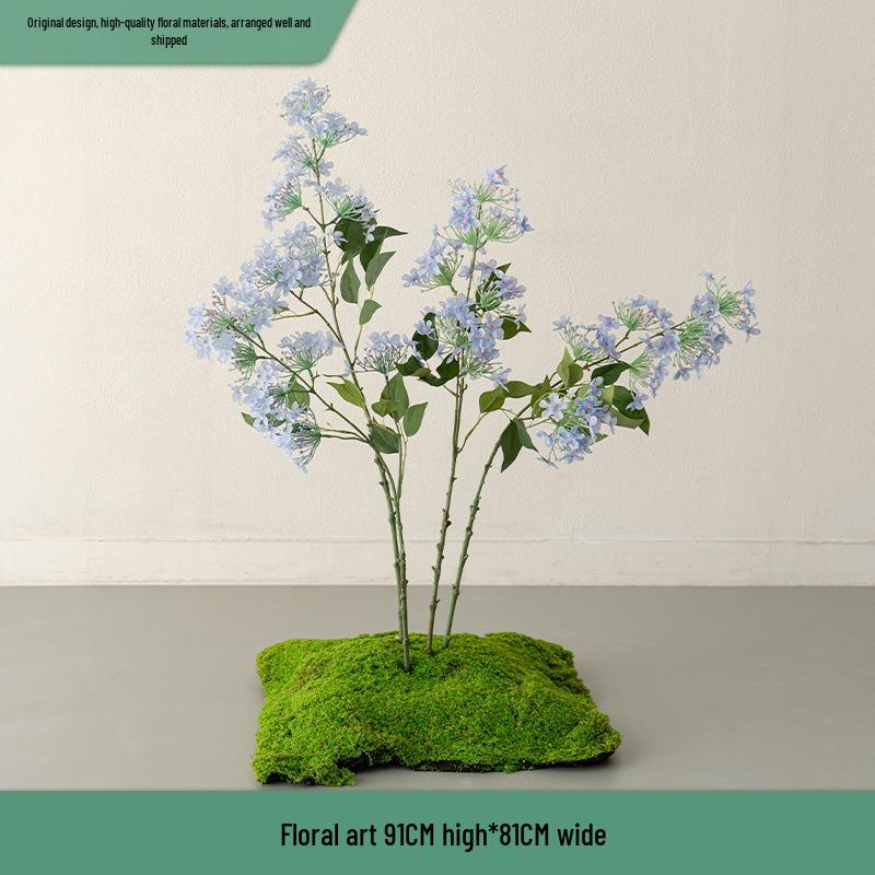 Monet Garden Artificial Floral Window Display and Landscaping Decorations