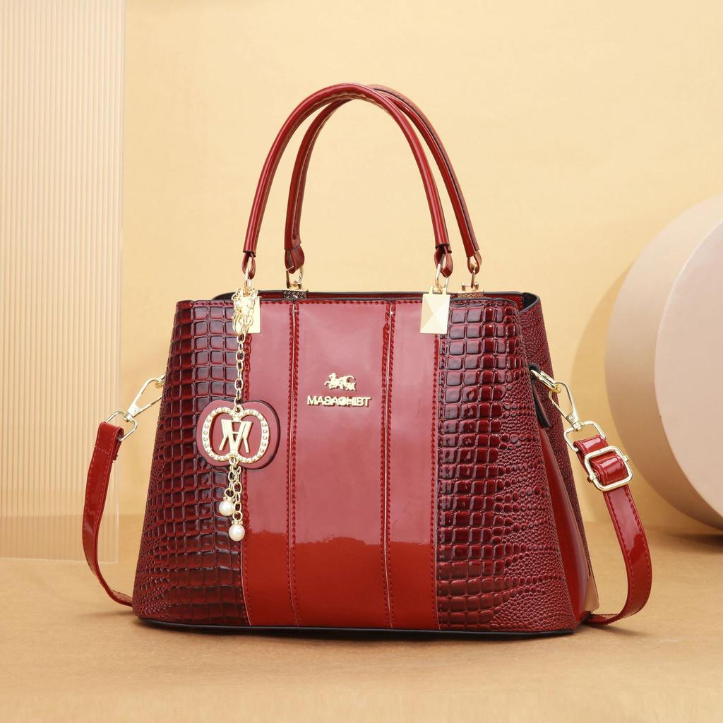 Bag women's bag 2025 new fashion women's bag simple large-capacity handbag versatile shoulder messenger tote bag