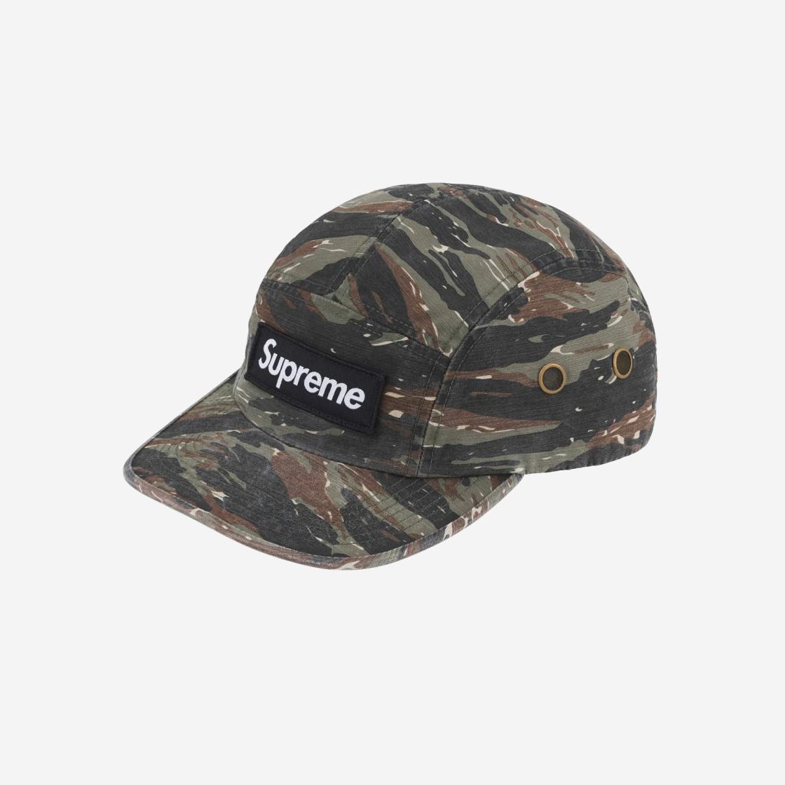 

Кепка Supreme Military Camp Olive Tiger Camo 24SS