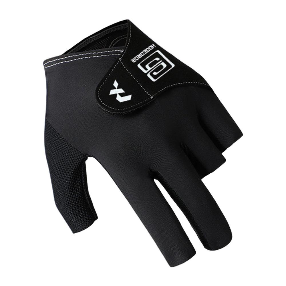 Non Slip Half Fingers Glove Left Hand Billiard Training Gloves  Fitness Accessories