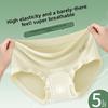 Women's Spring and Autumn 10A Antibacterial Crotch High Stretch No Trace Underwear