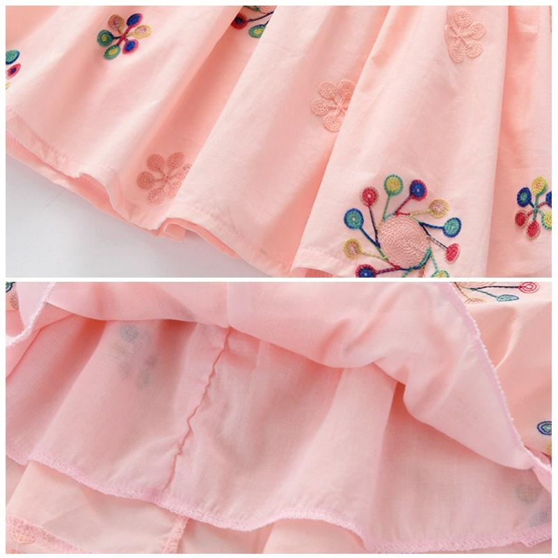 Vestiti per Bambina, Estivi per Neonati, Gonnelline a Gilet Stile Western Estive, Gonne Floreali, Vestiti da Principessa Ricamati per Bambini