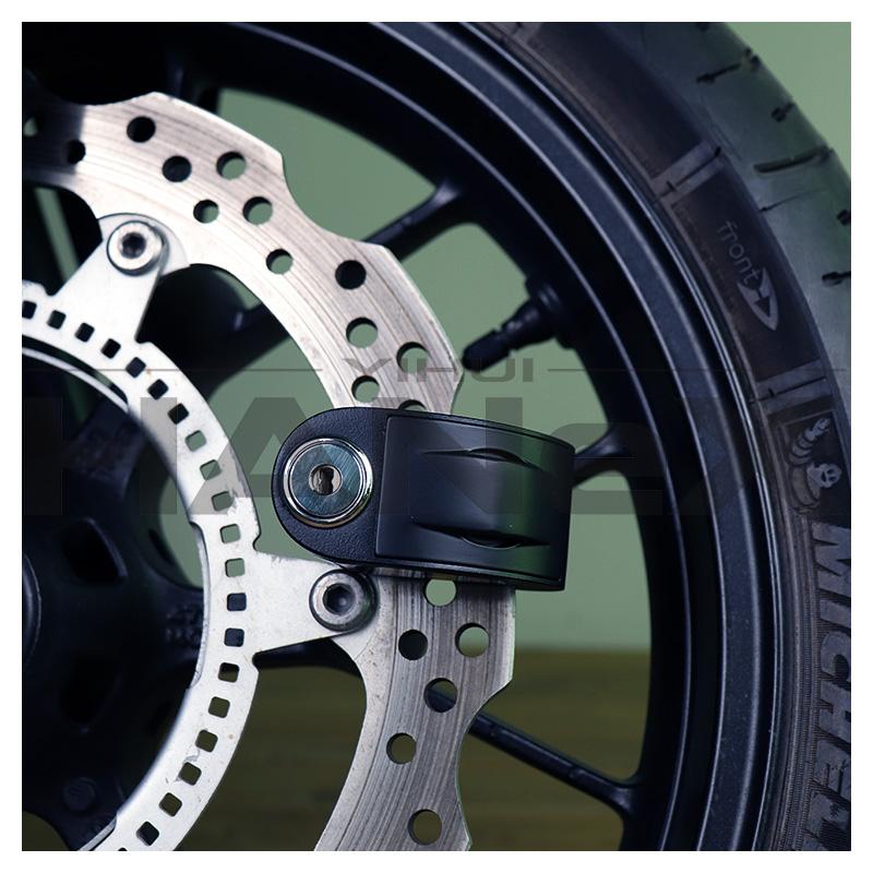 Hot Sale Portable Bicycle Disc Brake Lock Lightweight Anti-Theft Cycle Safety 120db Alarm Disc Lock DISC BRAKE LOCK