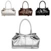Borsa Morbida in PU per Donna con Chiusura Magnetica e Tasca Interna con Zip Perfetta per l'Uso Quotidiano