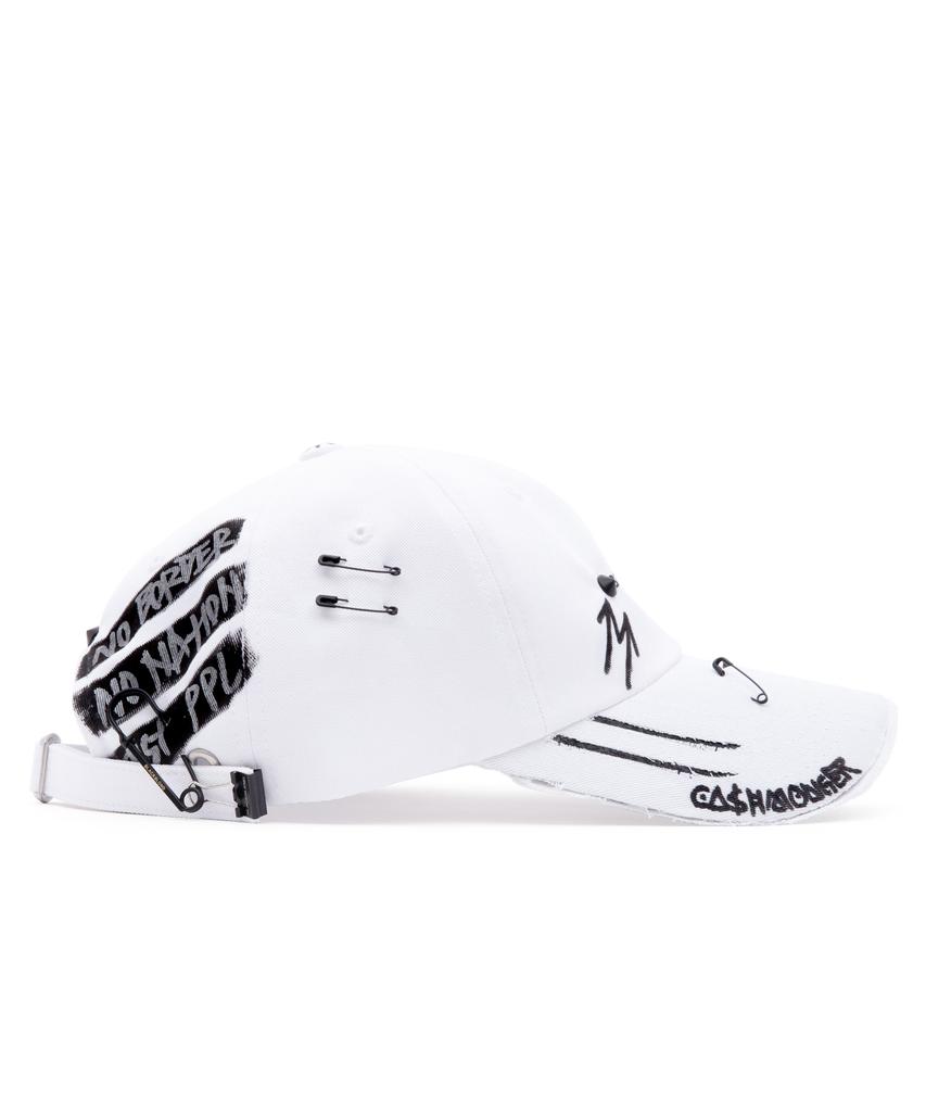 BLACKBLOND Vividi Reflection Logo No Simpati Cap (White)