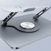 Foldable Computer Stand with Ventilation Holes Heat Dissipation Adjustable Rotations Height for 15.6inch Laptops