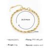 Minimalist Stainless Steel Cable Chain Bracelet for Women - European & American Style