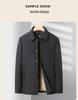 Men's Premium Lightweight Goose Down Jacket: Winter Casual Lapel Style, Middle-Aged Dad, 90% Down Warmth.