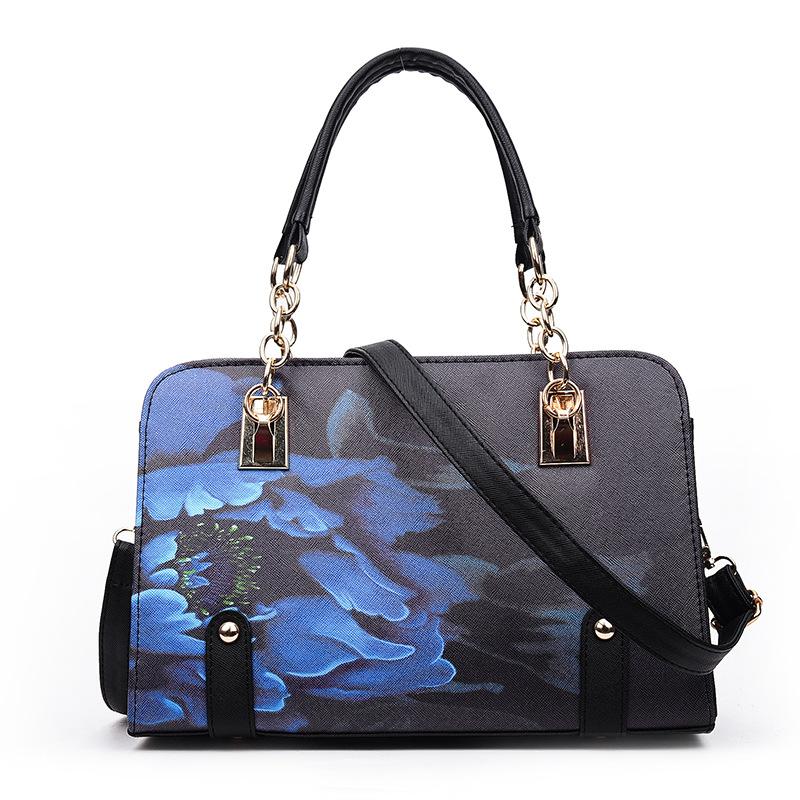 New Trend Printed Shell Bag Fashion Women's Bag One Shoulder Oblique Cross Handheld Women's Bag