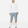 Nike Pro Dri-Fit Sport Casual Slim Fit Manica Lunga Girocollo T-Shirt Uomo Top Bianco DD1991-100