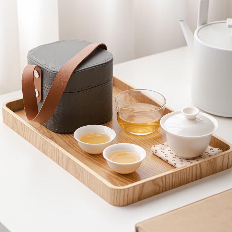Mu Yi Portable Ceramic Travel Tea Set