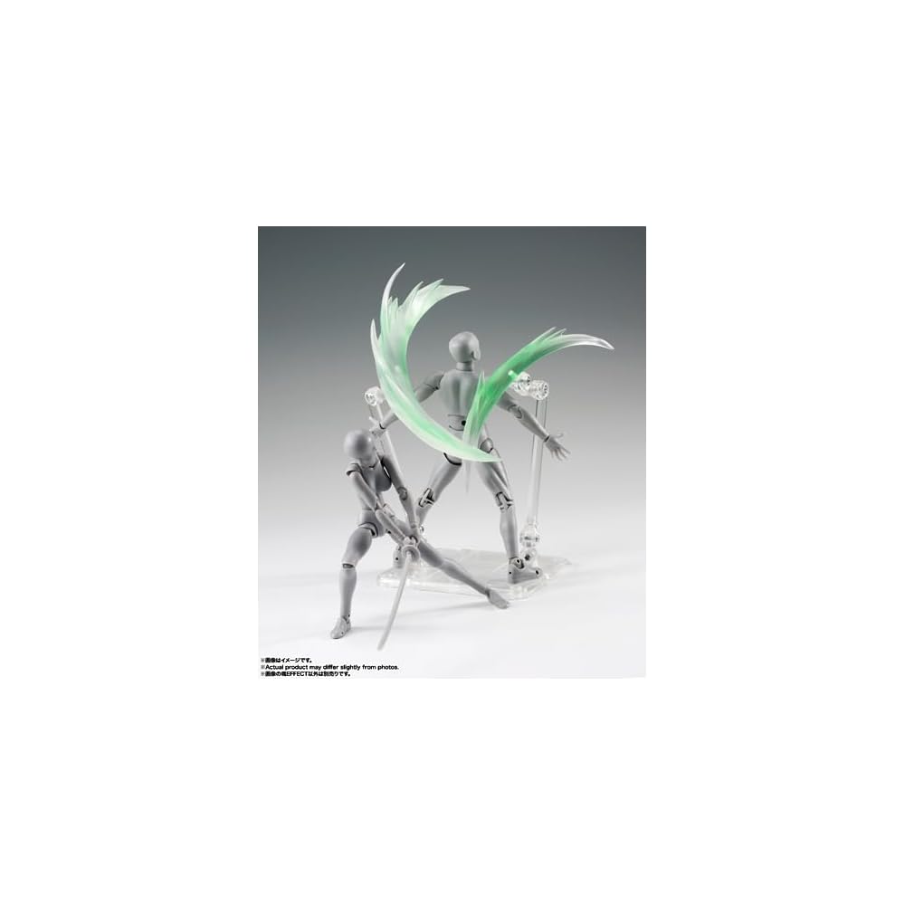 TAMASHII NATIONS Soul Effect Wind Green Version Non-Scale ABS PVC Painted Figure for S.H. Figuarts