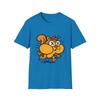 Unisex Soft-style Crazy Squirrel T-Shirt – Nuts/Acorns/Cheeks