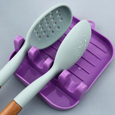 2 pezzi coperchio per pentola rack facile da pulire cucchiaio bacchette supporto salvaspazio portautensili da cucina da appoggio per la casa