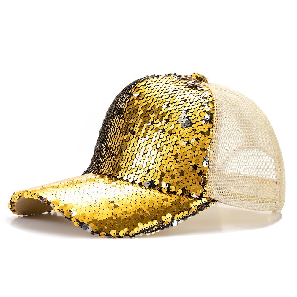 Sequins Spring Summer Sunscreen Cap Sunshade Baseball Cap