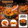 Quetschiger Kürbisförmiges Stressabbau-Spielzeug mit Dampfkorb-Design Weiches Langsam Aufgehendes Sensorisches Quetschspielzeug für Kinder und Erwachsene Halloween-Thema