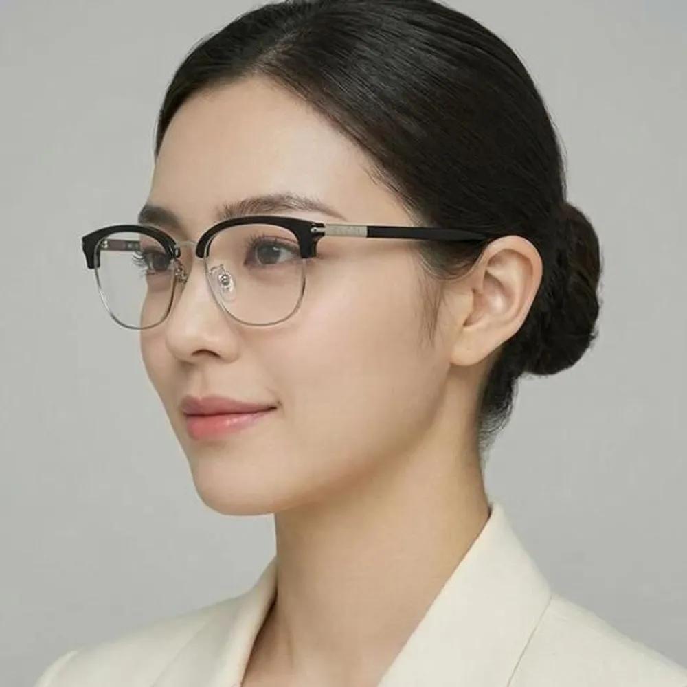 

[Gucci] Eyeglass Frames GG1901OA 002 Square Browline Glasses for Women and Men