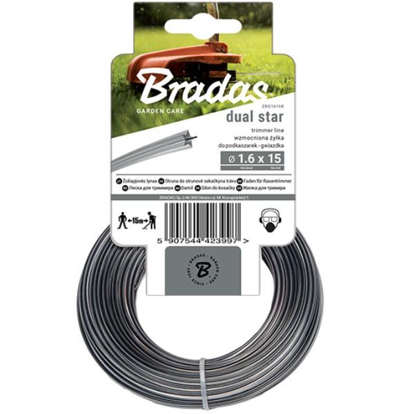 Cutting Line 1.6mm 15m Ripper Dual For Brushcutters Trimmers Garden